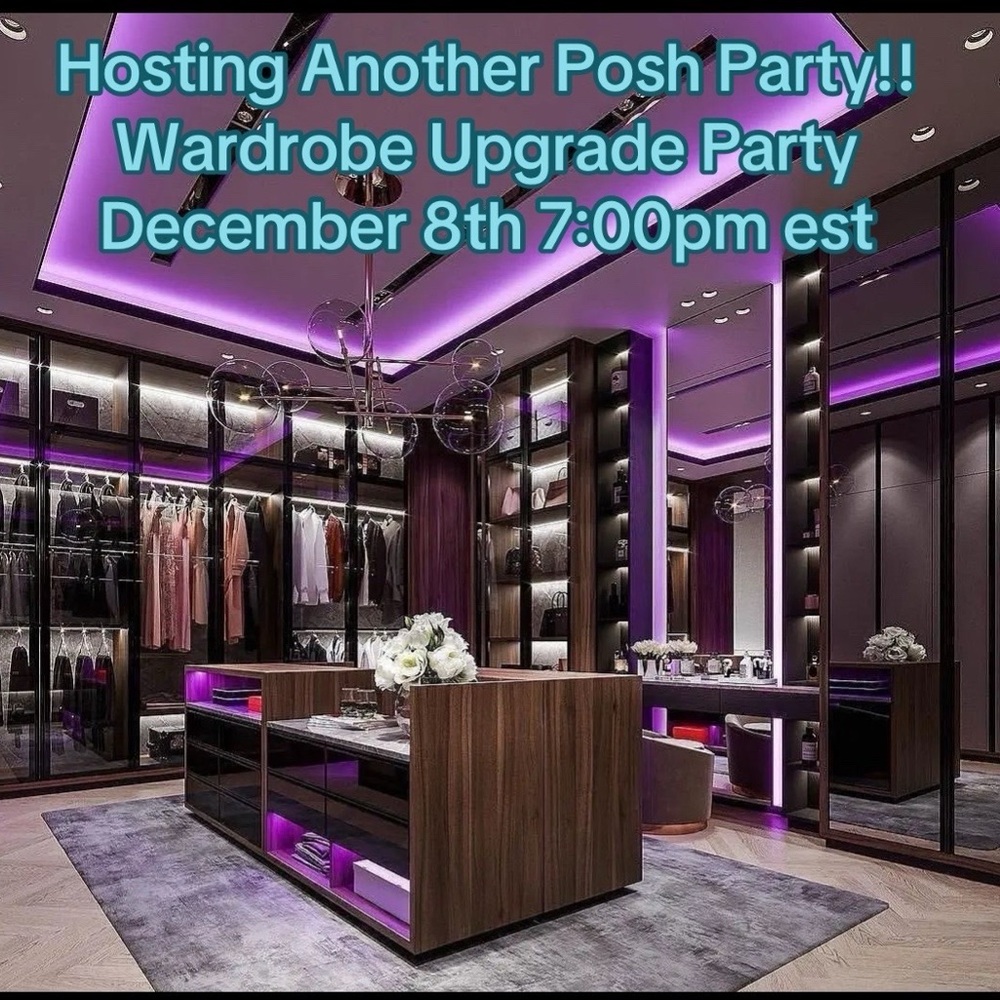 ๐ Thank you for joining the Party!! ๐
Wardrobe Upgrade Posh Party - Picture 1 of 5